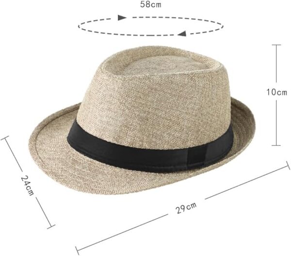 Fashion Fedora Hat for Mens - Image 3
