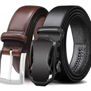 ZORO Vegan Leather Belt for Men | Formal/Casual | Can be fits on upto 30 to 44 inches waist size