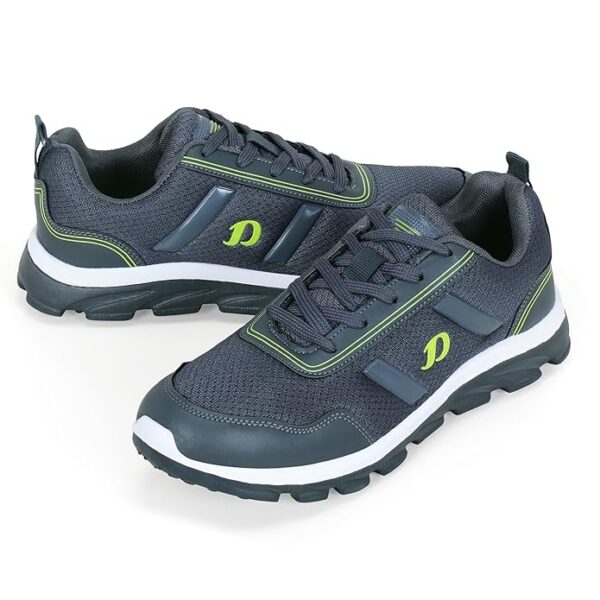 DOCTOR EXTRA SOFT Memory Foam Mens Running Shoe with EVA Sole | Sports,Gym,Training,Walking,Jogging,Casual,School | Lightweight & Comfortable| Sneakers Lace-Up Athletics Loafer Gent's & Boy's D-2003 - Image 6